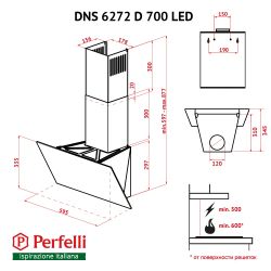  PERFELLI DNS 6272 D 700 SG LED -  10