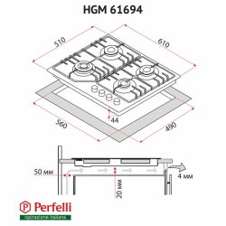    Perfelli HGM 61694 I -  9