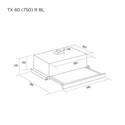  Pyramida TX 60 (750) R BL -  5