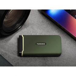 SSD  Transcend ESD380C 2TB USB Type-C Military green (TS2TESD380C) -  4