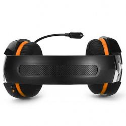  REAL-EL GDX-7700 Surround 7.1 Black-Orange -  3