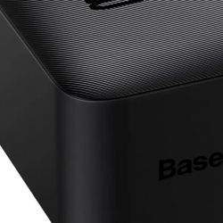   Baseus Bipow 30000mAh, 15W, inp:USB-C/Micro-USB/3A, out:USB-C/2*USB-A/3A(max.), black (PPDML-K01) -  4