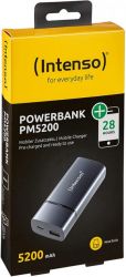    Intenso PM5200 5200mAh USB-A (7323520), black (PB930241) -  5