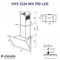  Minola HVS 5224 WH 700 LED -  11