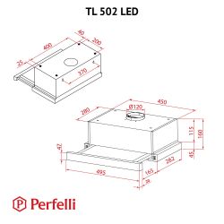   Perfelli TL 502 I LED -  12