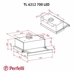  Perfelli TL 6212 Full BL 700 LED -  12