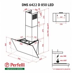  Perfelli DNS 6422 D 850 GR LED -  11