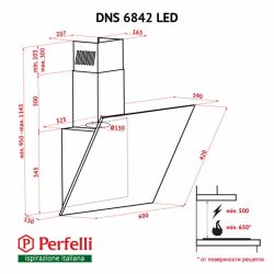  Perfelli DNS 6842 WH LED -  11