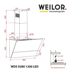  WEILOR WDS 9280 BL 1200 LED -  10