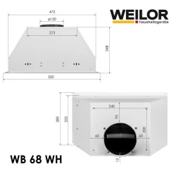  WEILOR WB 68 WH -  12